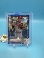 2021 Bowman Chrome Sapphire Prospects #BCP17 Bryson Stott Rookie PHILLIES