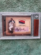 2004 Playoff Prime Cuts Roger Clemens #11/25 Jersey Auto Boston Red Sox WOW HOF 