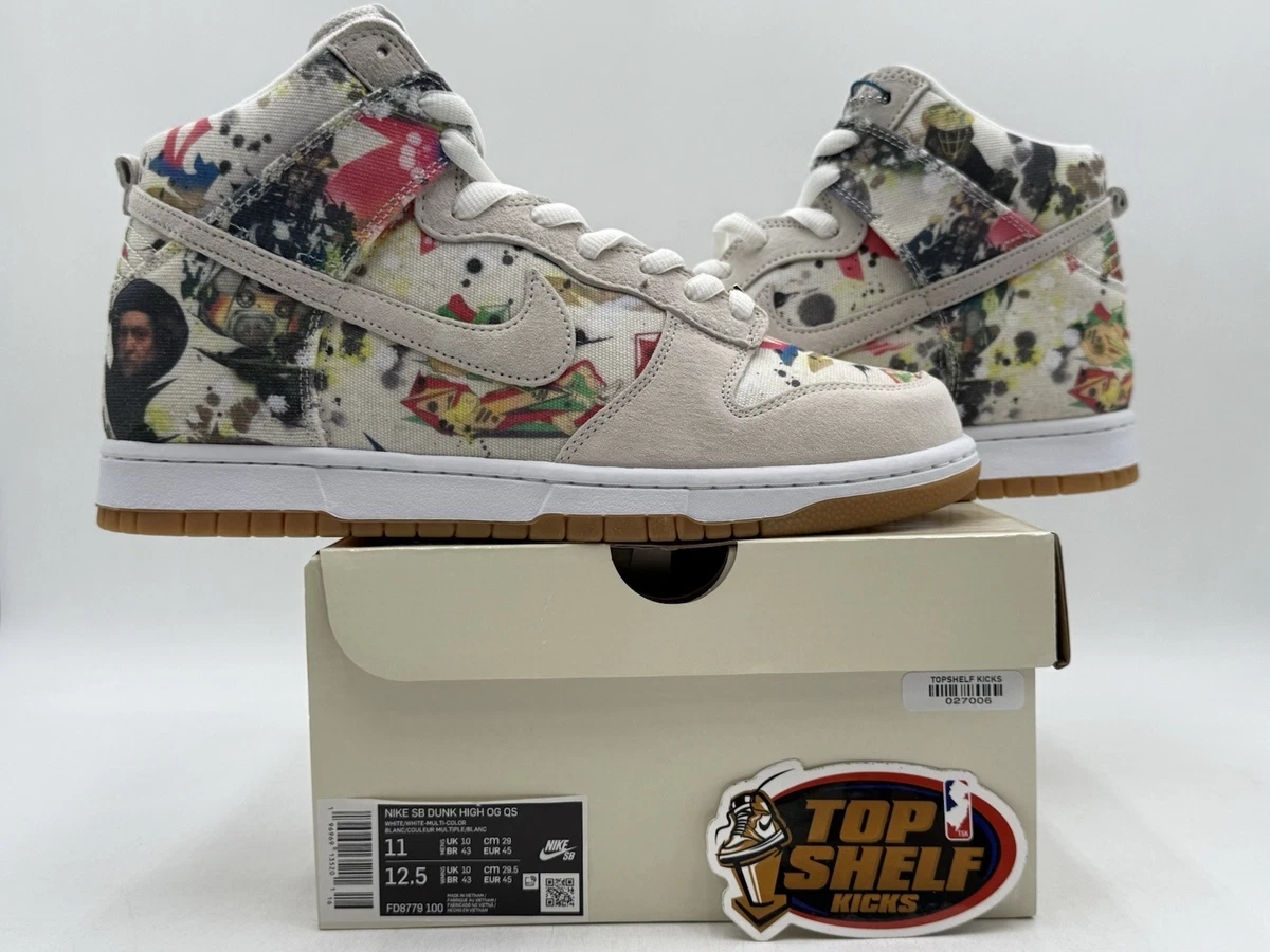 Nike Supreme x Dunk SB High Rammellzee | eBay
