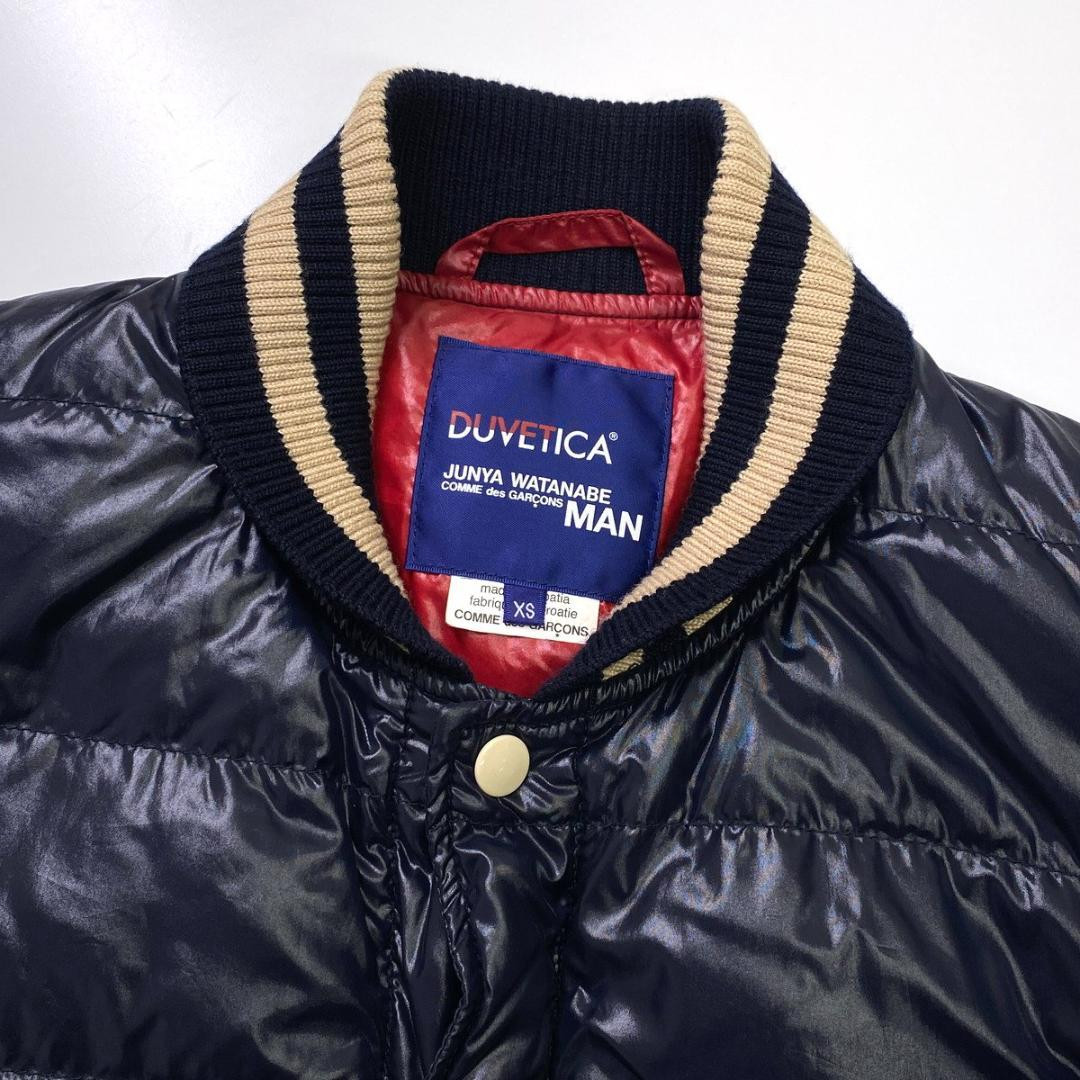 JUNYA WATANABE man Duvetica Down Stadium Jacket Xs Size Navy