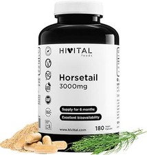 Ackerschachtelhalm 3000 mg - 180 vegane Kapseln für 6 Monate.