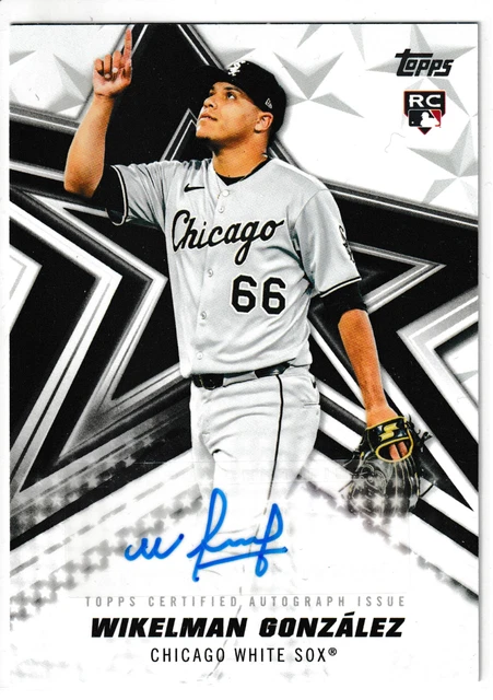 2026 Topps Baseball Stars Rookie Wikelman Gonzalez BSA-WG RC Auto White Sox