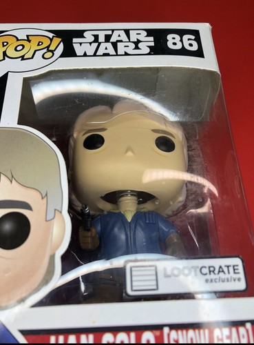 Funko Pop! Vinyl Star Wars #86 Han Solo (Snow Gear) Loot Crate Exclusive Figure - Picture 3 of 5