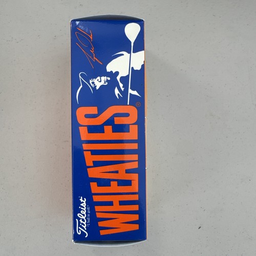 Tiger Woods Wheaties Titleist Golf Balls | 1 Sleeve of 3 Golf Balls - Picture 6 of 11