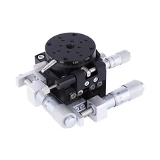 XYR 3 Axis Manual Linear Stage 40x40mm LSP40-LM Trimming Platform Manual Line...