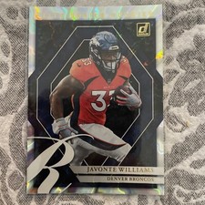 JAVONTE WILLIAMS 2021 Donruss Elite Series Rookies #ESR-JWI Denver Broncos RC