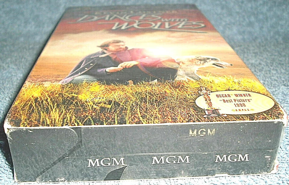 DANCES WITH WOLVES - VHS 1999 -KEVIN COSTNER - DRAMA - MGM - BRAND NEW SEALED - Image 3 of 4