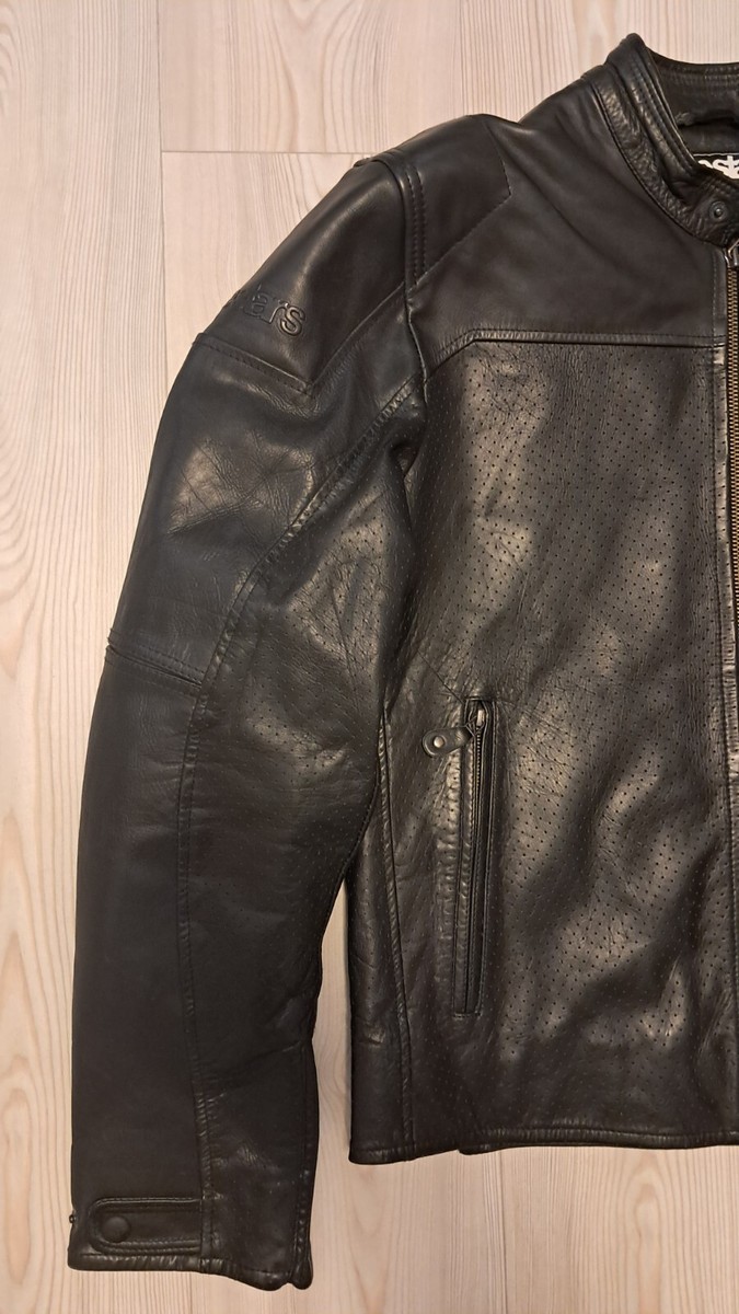 Alpinestars Brera Airflow Leather Jacket Black Mens Sz 58