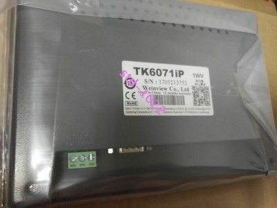 New Weintek TK6071IP 7'' HMI Touch Screen Panel Operator Expedited Ship 1PC
