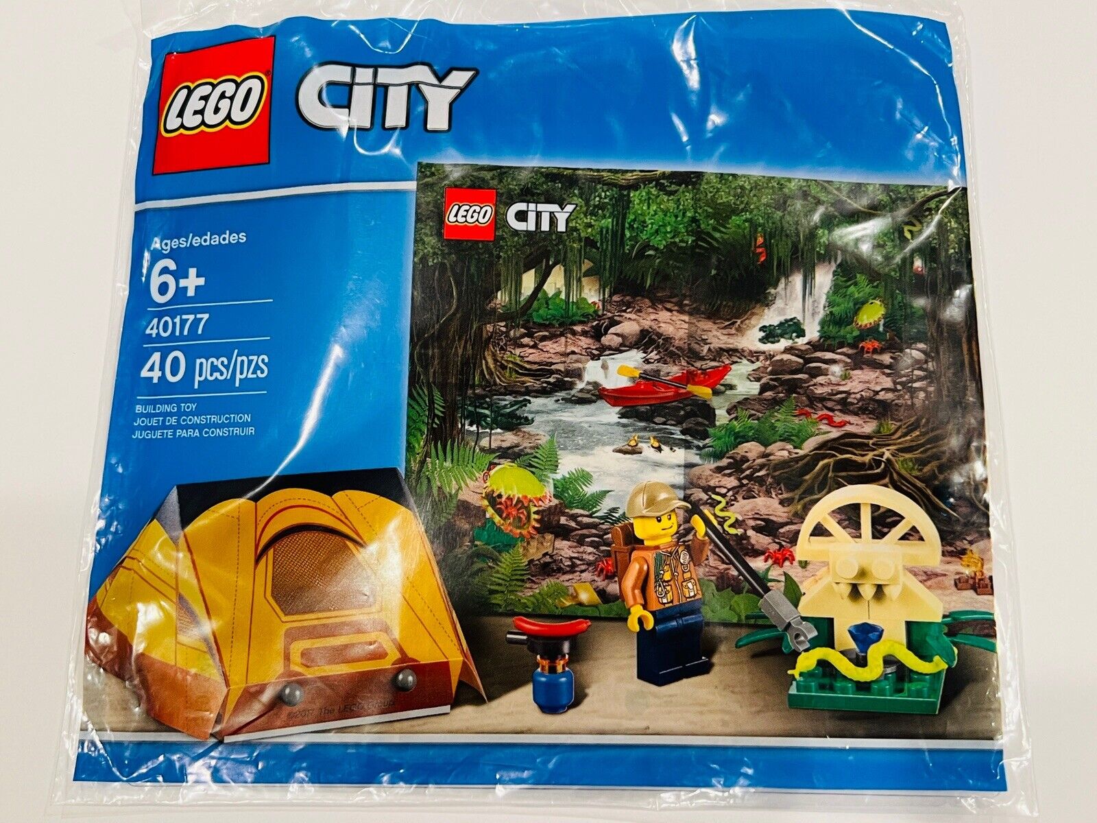 New LEGO 40177 CITY JUNGLE EXPLORER KIT Polybag Set with Minifigure