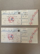 NY Yankees tickets August 1, 1993 vs. Milwaukee Brewers