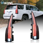 VLAND For 2015-2020 Chevrolet Tahoe Suburban Clear LED Tail Lights Assembly Pair