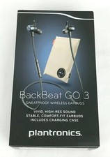 BackBeat GO 3 Cobalt Blue Sweatproof Wireless Earbuds Comfort Fit by Plantronics