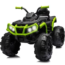 24V Kids Ride on ATV 6mph Electric Power Wheels UTV Quad Car 2 Speeds Bluetooth