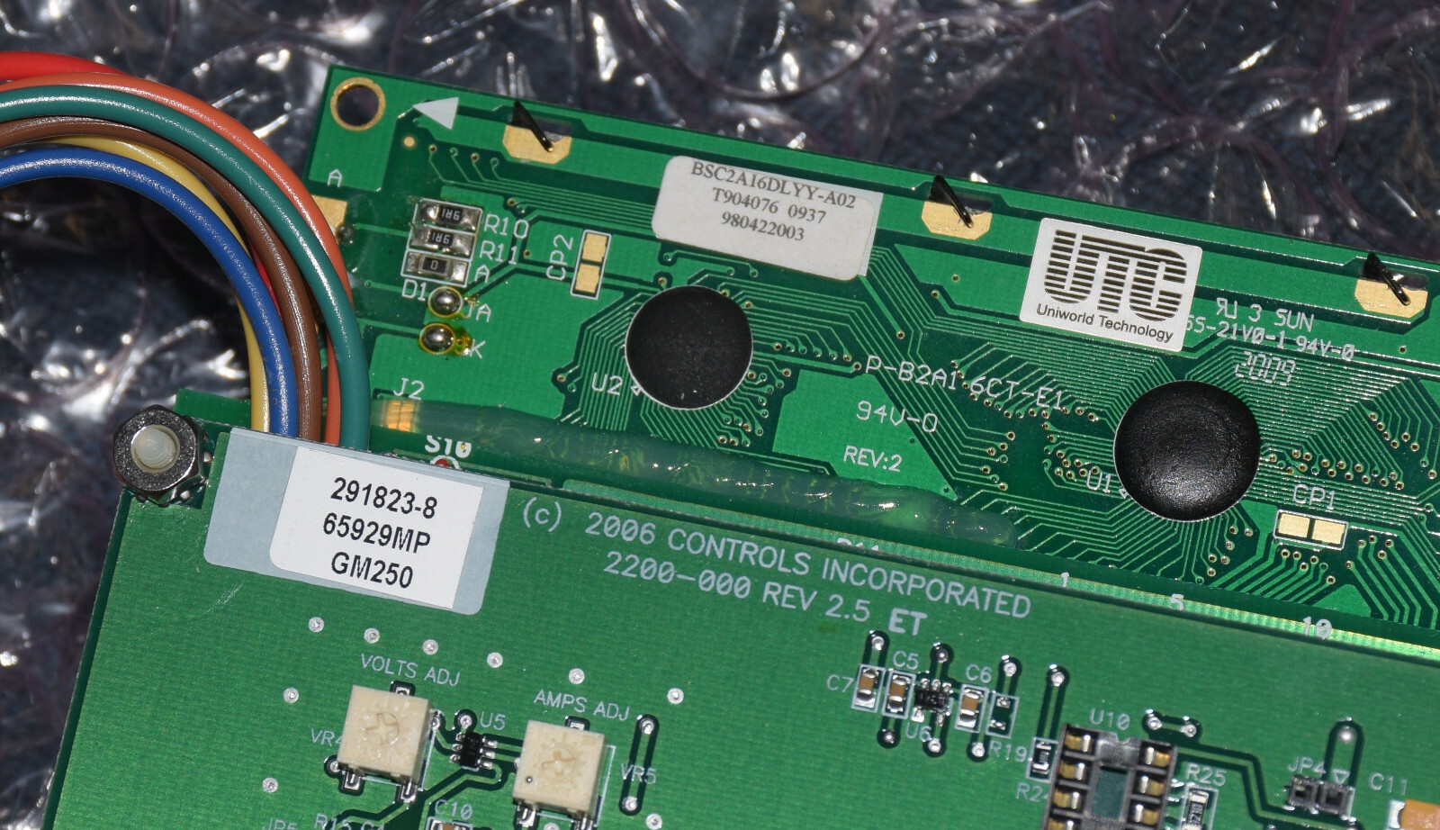 GENERAC 22806 CONTROLLER DISPLAY BOARD USMC MILITARY MMG-25 GENERATOR 291823-8