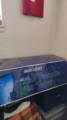 Vintage Working Budweiser Bud Light Beer Pool Billiards Table