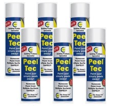 Spray Paint Remover Peel Tec 500ml Paint Simply Peels Away CT1