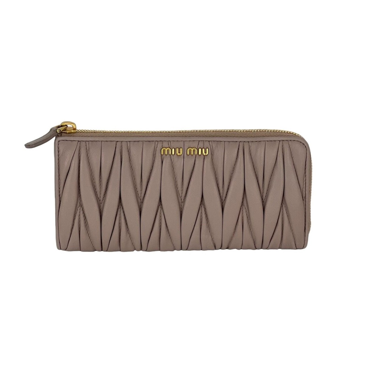 Miu Miu Long Beige Zip Around Leather Wallet Ebay Live | eBay Miu Miu Long Beige Zip Around Leather Wallet Ebay Live | eBay