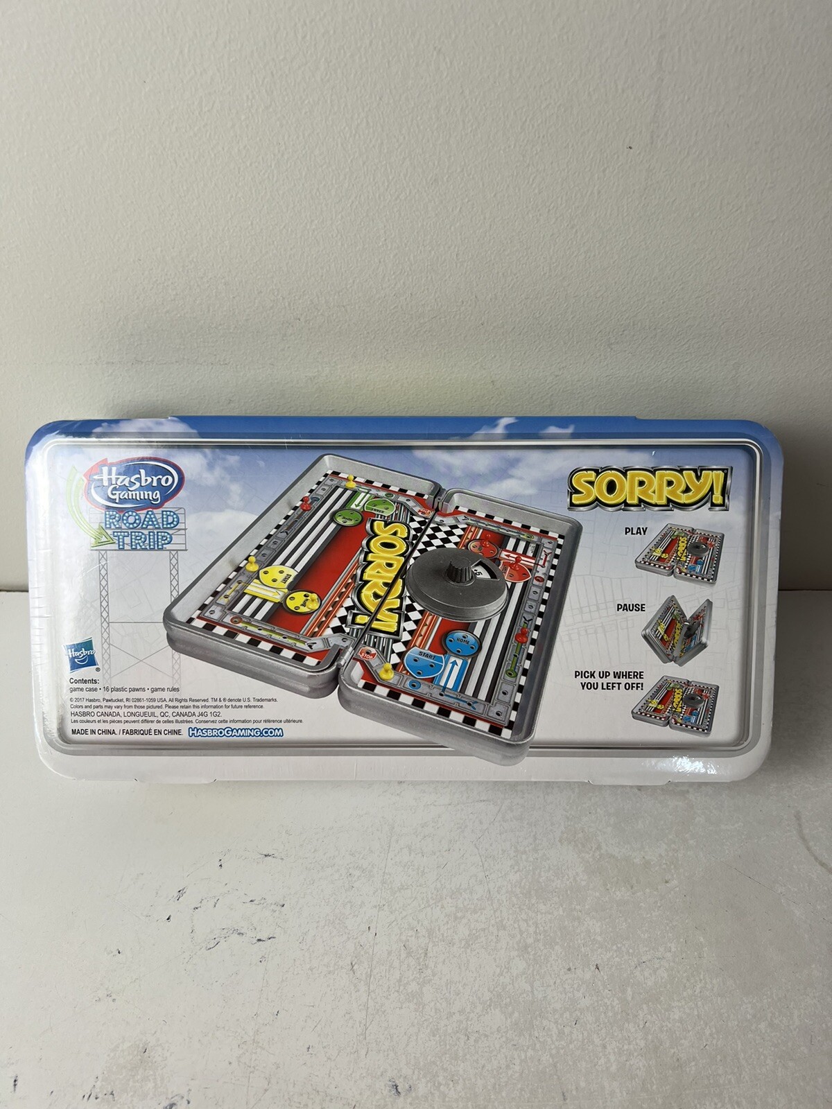 Hasbro Games Road Trip Sorry Travel Board Game Board Game eBay