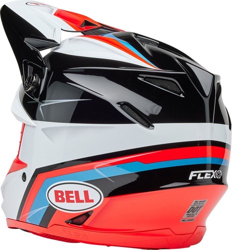 Off-Road Helmet Bell MOTO-9S FLEX Merchant Red/Black - Picture 7 of 10