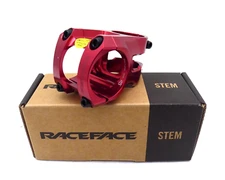 Race Face Turbine-SL Stem, (35.0) 0/6mm x 60mm, Red