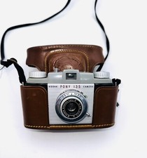 Kodak Pony 135 Model C 35mm Vintage Film Camera With Anaston 44mm Lens