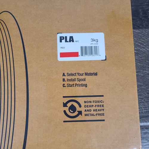 XYZprinting da Vinci PLA 3kg ROT 1,75mm Filamentspule mit NFC Tag - Neu - Bild 2 von 5