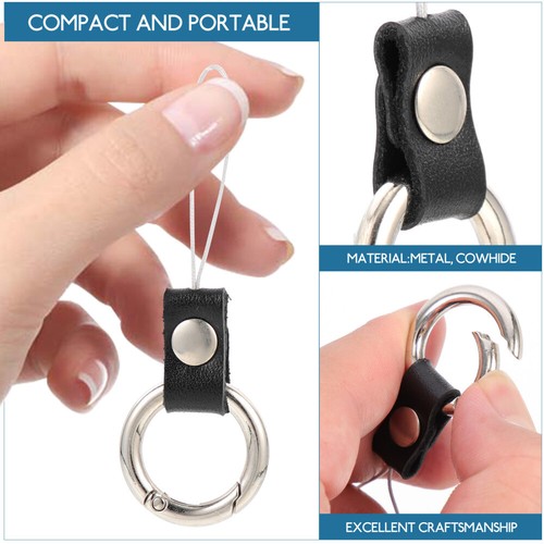2 Pcs Handy-Ringschnalle Telefon Handgelenk Charme Armband Mit Handyanhänger - 第 4/12 張圖片
