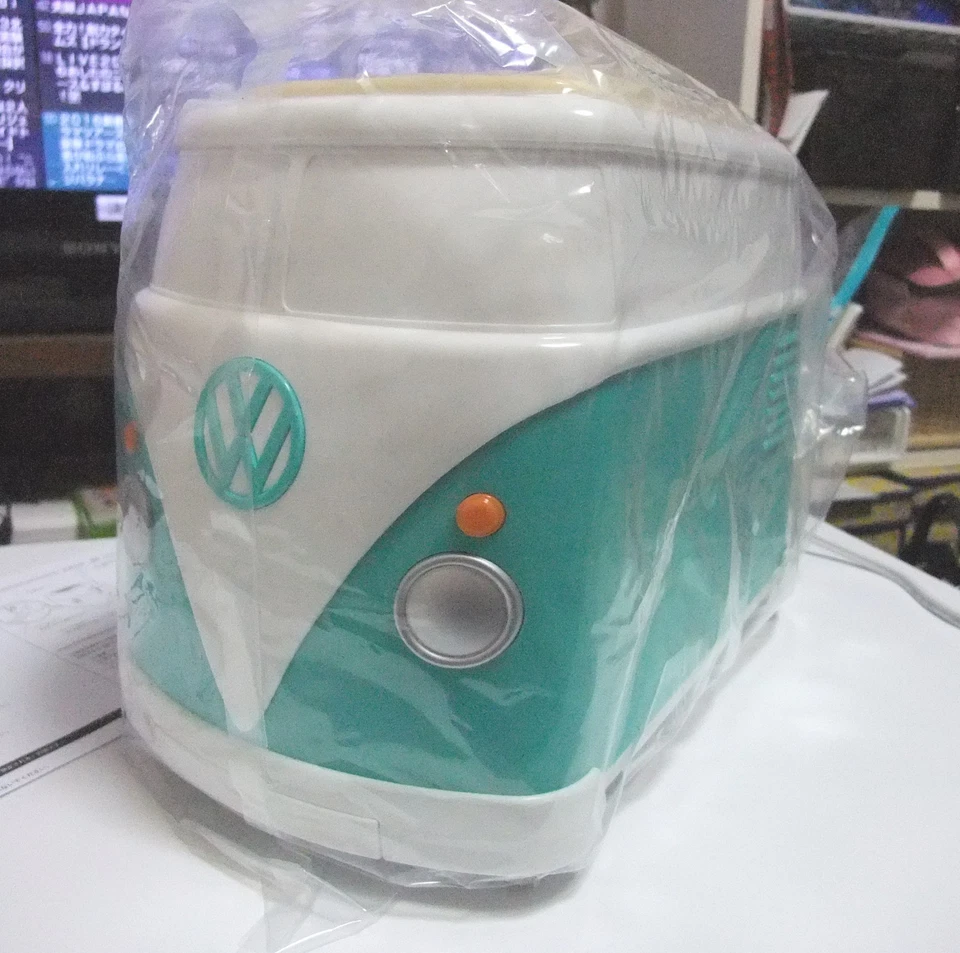Volkswagen VW Toaster Blau Grün Kiste Original Mini Bus Le Sehr Selten Neu - Bild 3 von 4