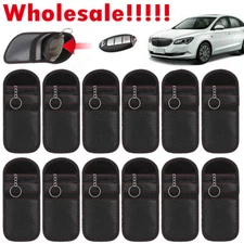 Car key Fob RFID Signal Blocking Case Pouch Faraday Bag Cage Protector Black Lot