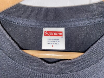 Supreme 'Shrek' T Shirt Black Size L USED | eBay