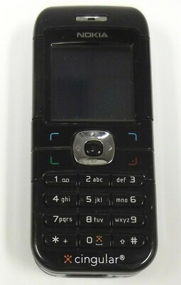 Nokia 6030 / 6030b - Black ( AT&T / Cingular ) Cellular Candybar