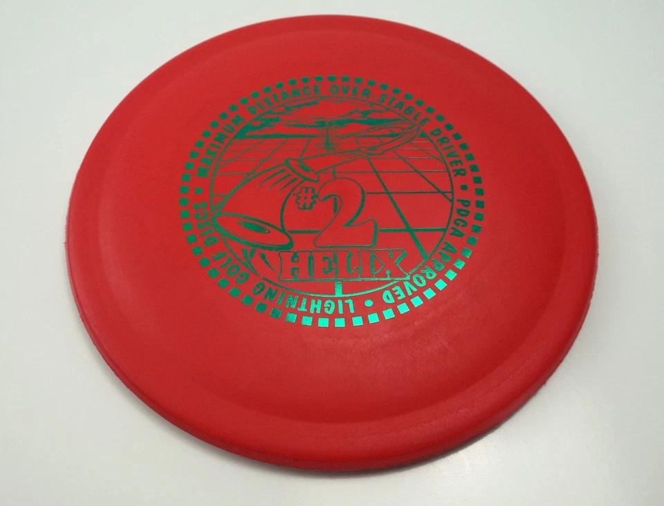 New Lightning Disc Golf #2 Helix Overstable Driver Older Run Rare Oop 147g - Image 2 of 3