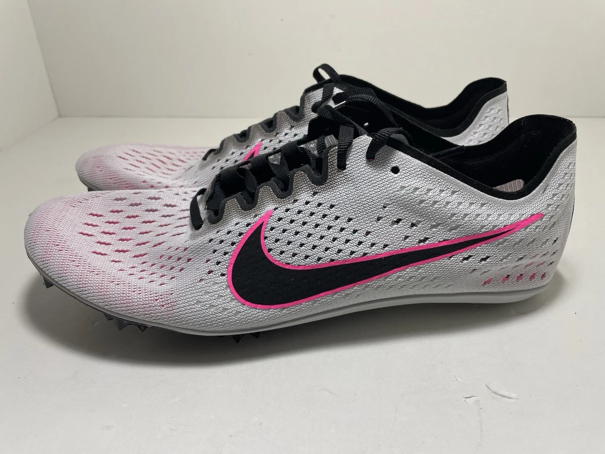 Nike Zoom Victory 3 Track Spikes Mens Sz 12 Pink Gray 835997-002 *NO LID* Sz 11] Nike Zoom Victory 3 Track Spikes Pure Platinum Pink  main image 2