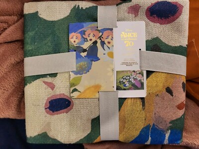 Disney Store Alice im Wunderland Mary Blair Überwurf Neu 