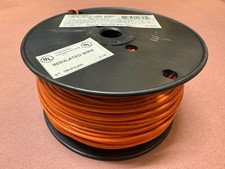 American Wire 14AWG Insulated Solid Copper Wire Orange 500' Feet 600V Made In US