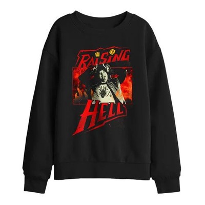 Stranger Things Sweatshirt Herren Season 5 - Eddie Munson Raising Hell schwarz