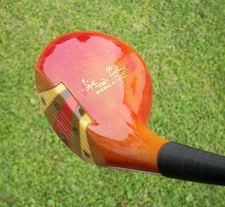 Vintage Nicoll O' Leven Cotton Plus Persimmon RH Womens Driver Scotland Rare