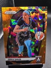 2024 Panini Prizm WNBA #91 Jordin Canada Ice Orange Prizms - Atlanta Dream