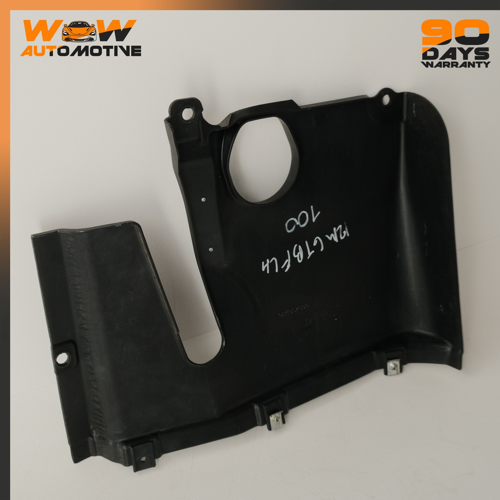 08-19 MASERATI GRANTURISMO S LEFT DRIVER SIDE ENGINE MOTOR COVER TRIM PANEL OEM