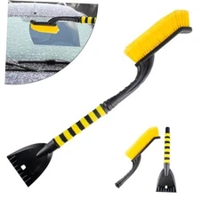 25.5" Car Snow Brush and Detachable Ice Scraper, Snow Shovel 1 PCS Detachable