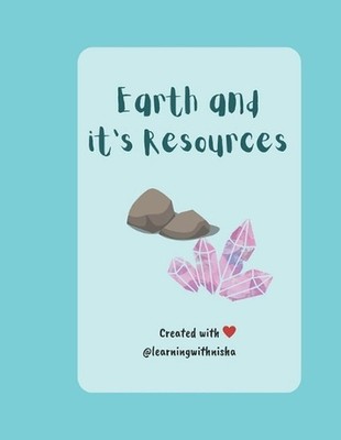 Earth and it's resources by Nisha M. Paperback Book