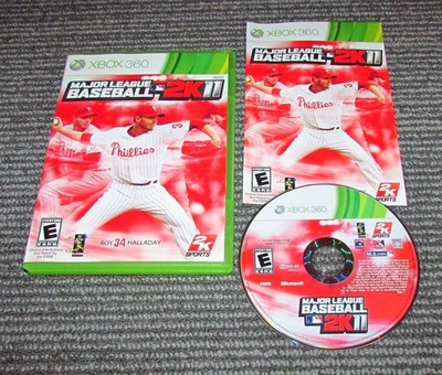Major League Baseball 2K11 for Xbox 360 Complete Fast Free Shipping!