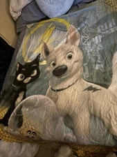 Disney Bolt Duvet Sheet Blanket VERY RARE