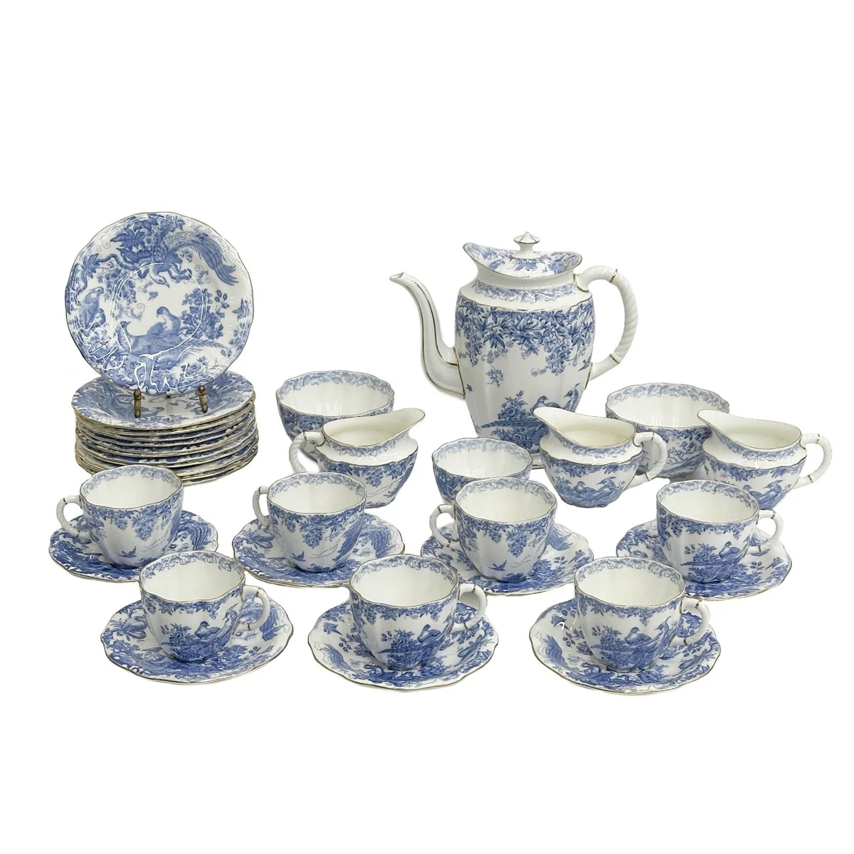 Royal Crown Derby Blue Aves for sale | eBay