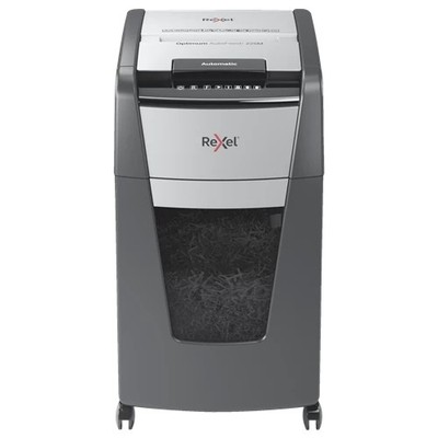 Rexel Optimum AutoFeed+ 225M Automatischer Micro Cut Aktenvernichter 2020225M