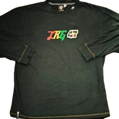 Lrg Y2k, 3xl Rasta Roots Inspired Long Sleeve Black