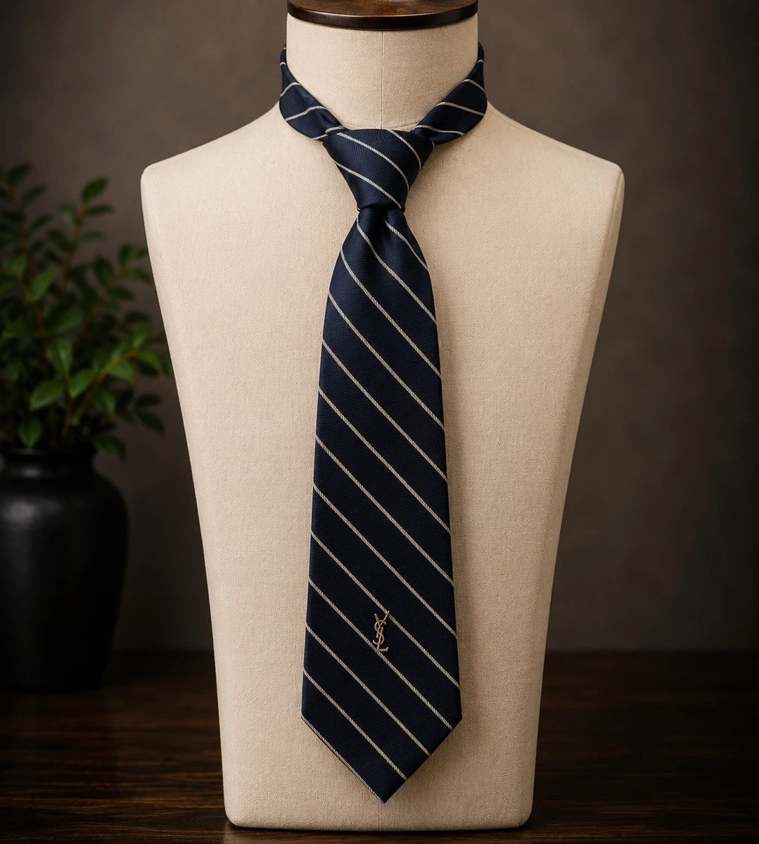 Saint Laurent Blue Tie Ties for Men for sale | eBay