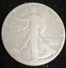 Heavily Circulated 1 oz American Silver Eagle Coin