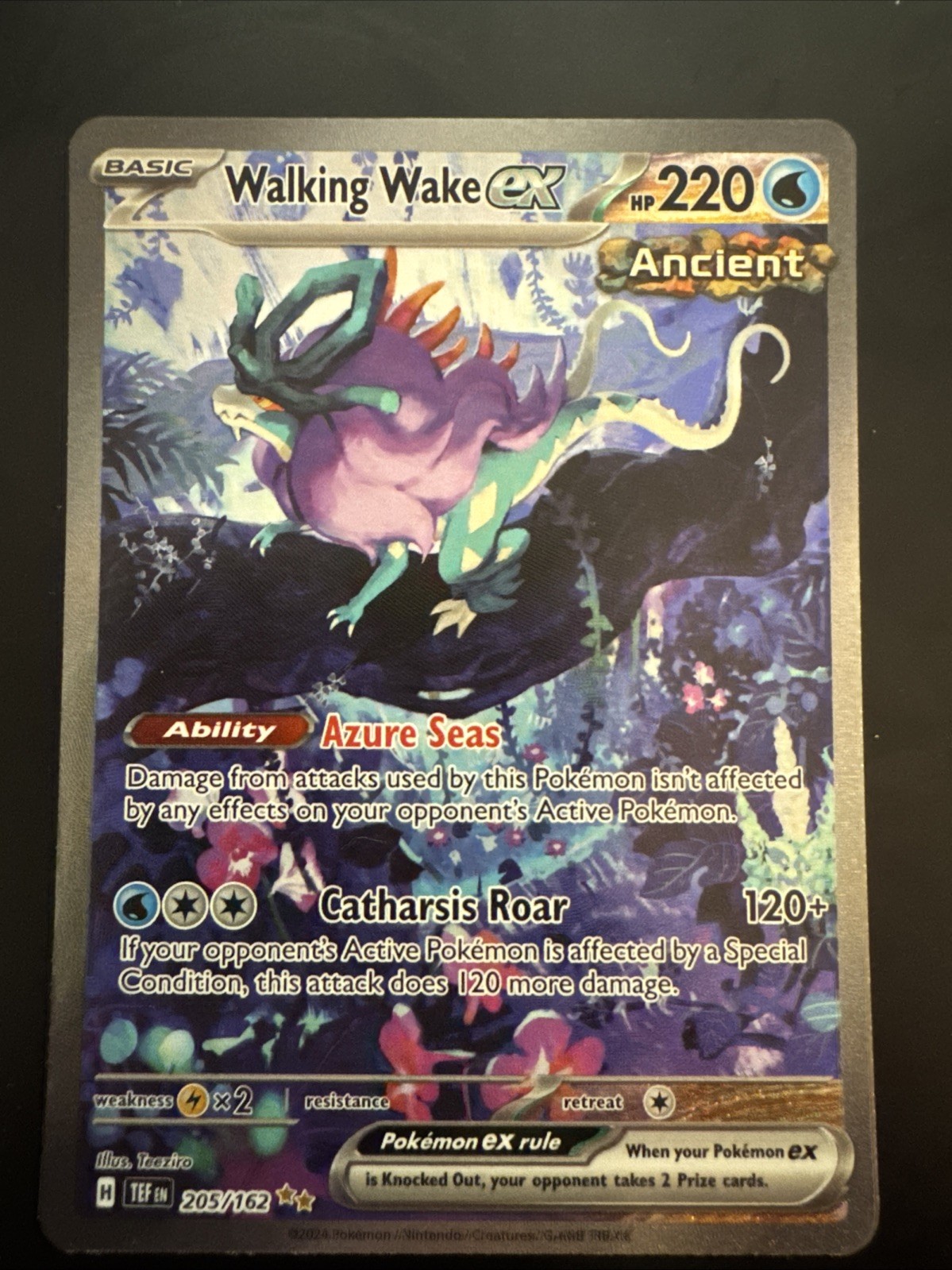 Walking Wake ex 205/162 SV05: Temporal Forces Holo
